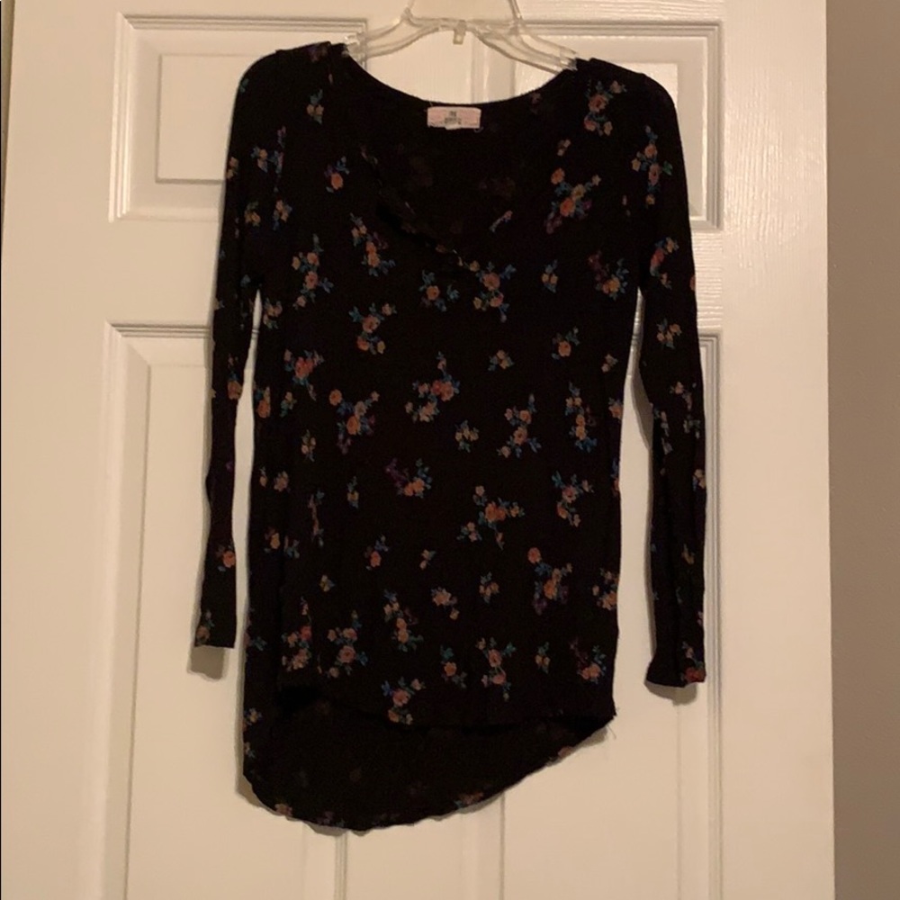 Floral print top